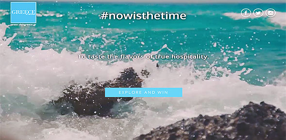 Αποτέλεσμα εικόνας για Ολοκληρώθηκε η καμπάνια 'Now is the time' για την προσέλκυση τουριστών της 'τελευταίας στιγμής'