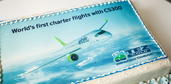 Αποτέλεσμα εικόνας για Ξεκινούν οι πρώτες πτήσεις τσάρτερ με το CS300 - και η Ελλάδα στους προορισμούς