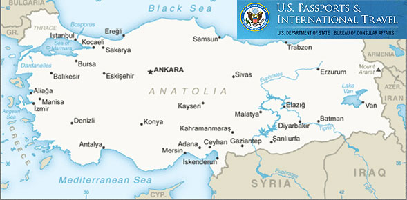 Αποτέλεσμα εικόνας για Νέα ταξιδιωτική οδηγία για την Τουρκία από το State Department