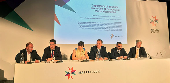 Αποτέλεσμα εικόνας για Η εθνική τουριστική πολιτική της Ελλάδας παρουσιάστηκε στη Διάσκεψη της Μάλτας